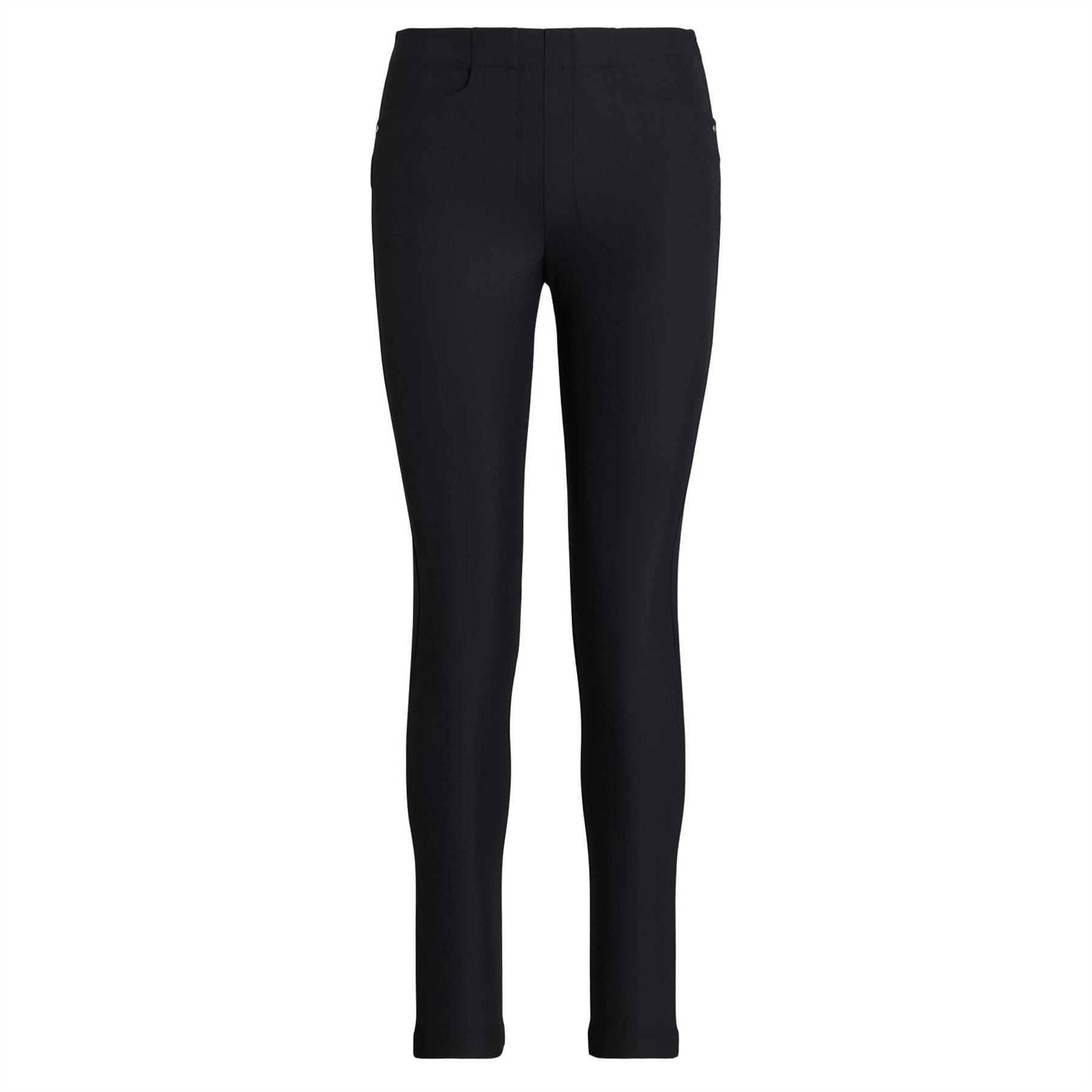 Womens RLX Multi Nylon Stretch Skinny Pants Polo Black