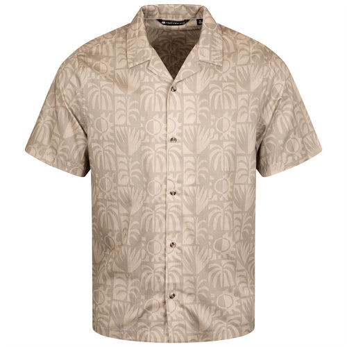 Desert Sun Button-Up Shirt Italian Sand