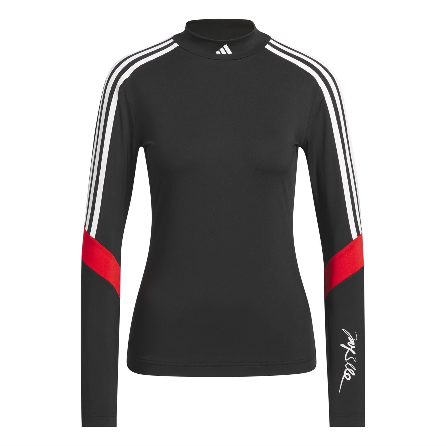 Womens JAY3LLE Mock Base Layer Black