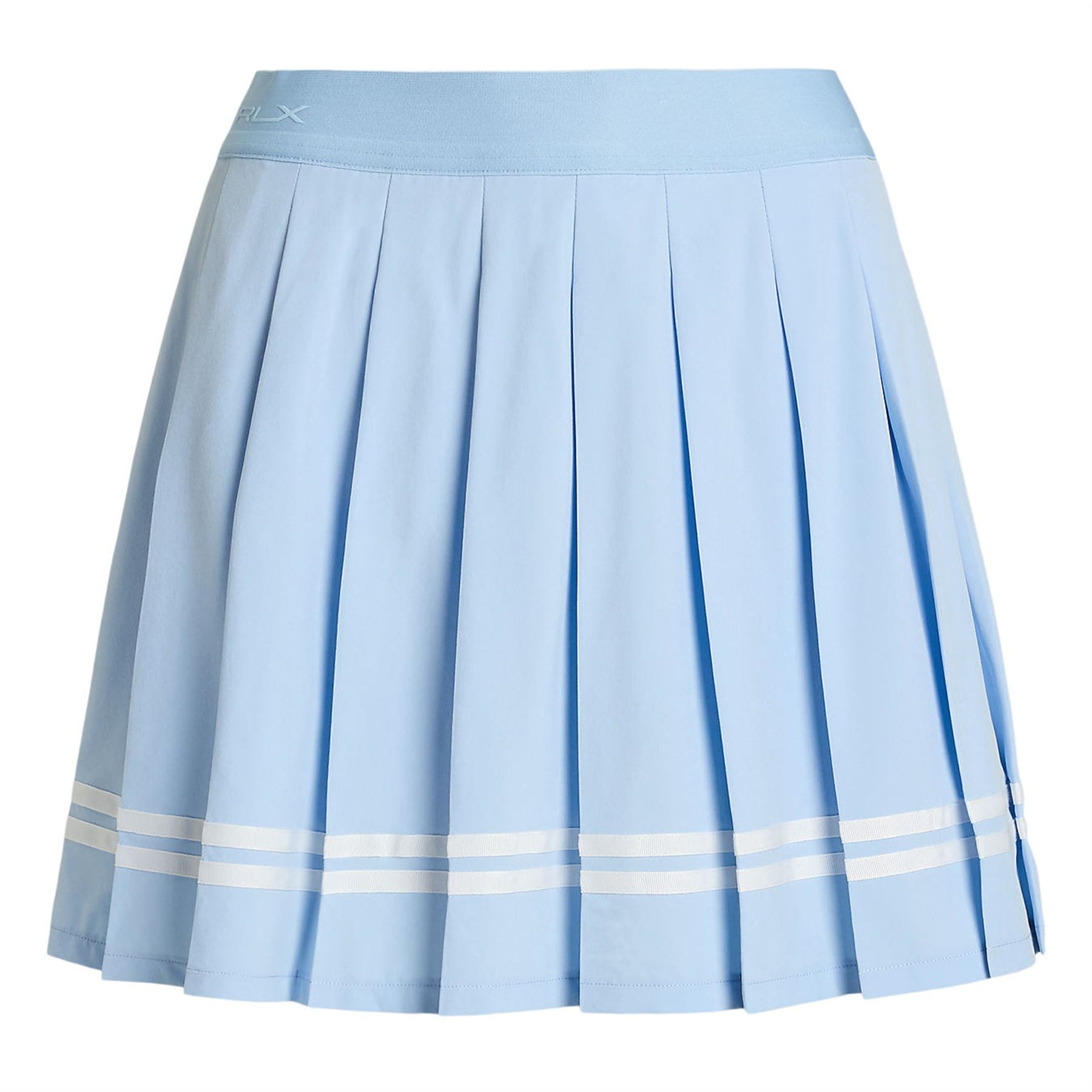 Womens RLX 16-Inch Pleated Skort Cold Springs/Ceramic White