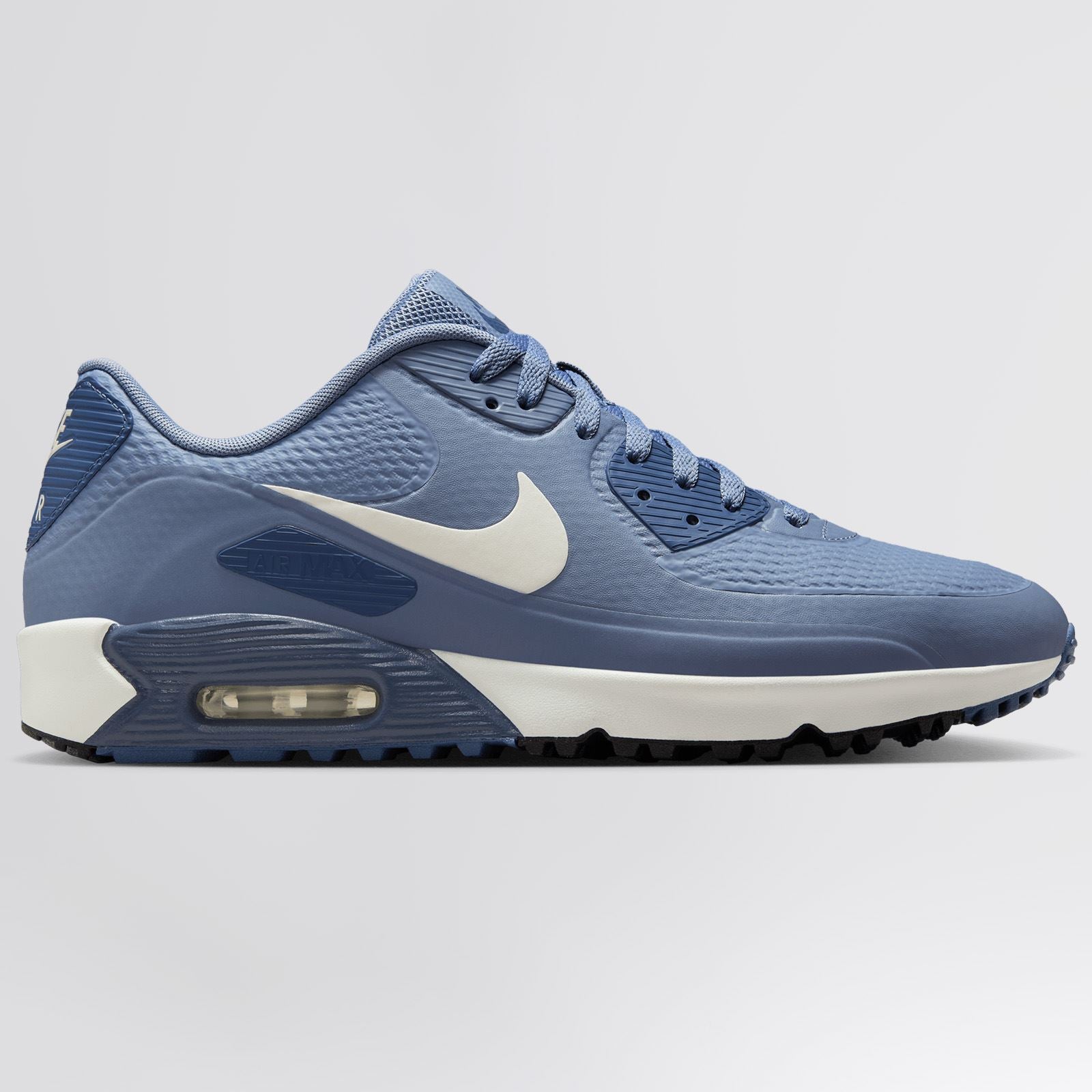 Air Max 90 Golf Shoes Ashen Slate/Sail/Diffused Blue