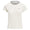 Womens LS Pima Stretch T-Shirt Parchment Cream/Peak Grey