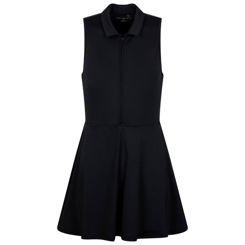 Womens Moveknit Sleeveless Zip Dress 2.0 Black