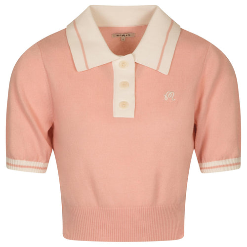 Womens Mikayla Cropped Knit Dusty Rose