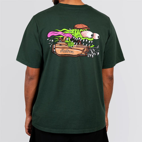 x Santa Cruz Bermuda Slasher Tee Malbon Green
