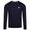 Merino Wool Blend Crewneck Sweater Twilight