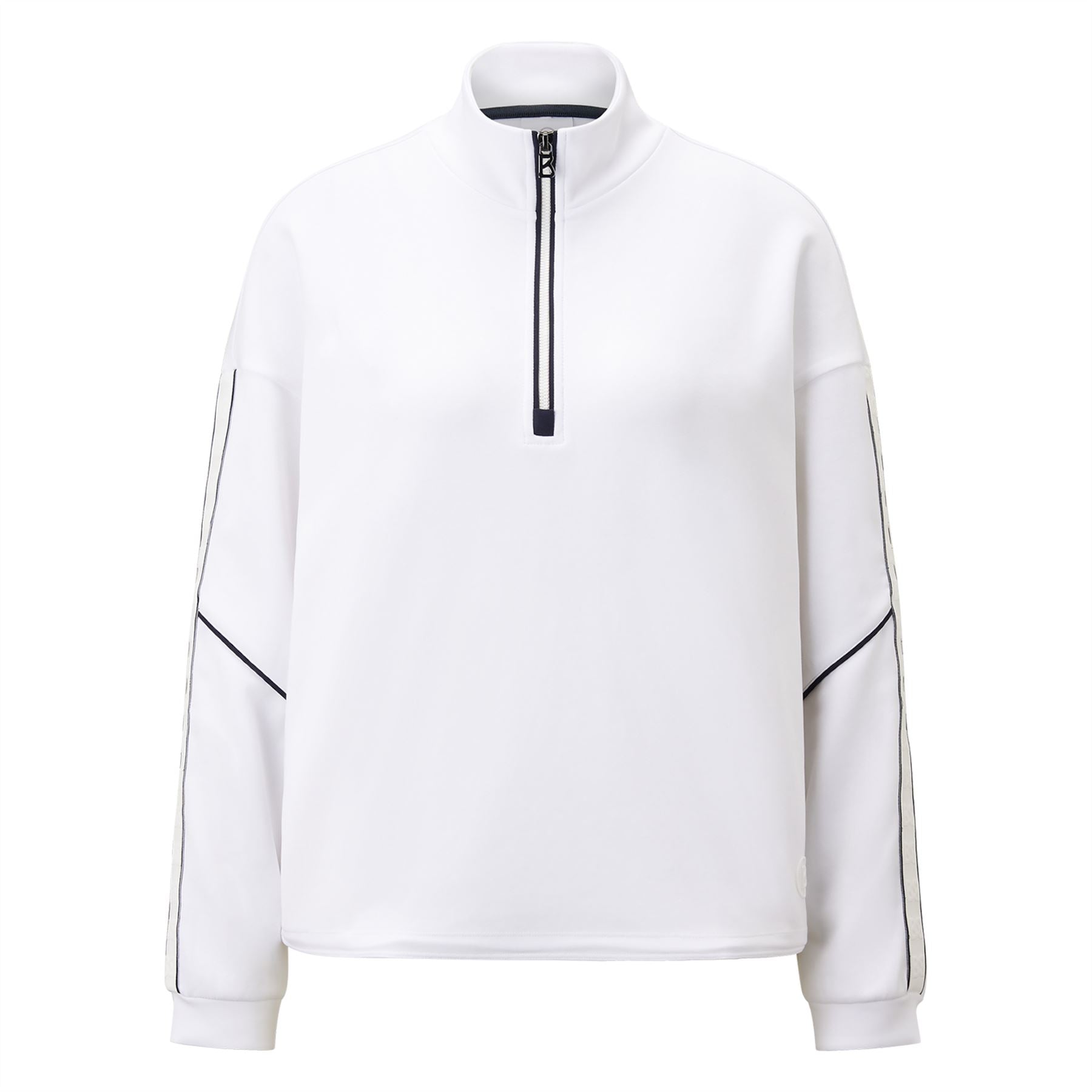 Womens Lio Half Zip Mid Layer Off White