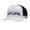 3D Ombre Cotton Twill Trucker Cap Snow