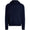 Washable Cashmere Hooded Sweater Refined Navy