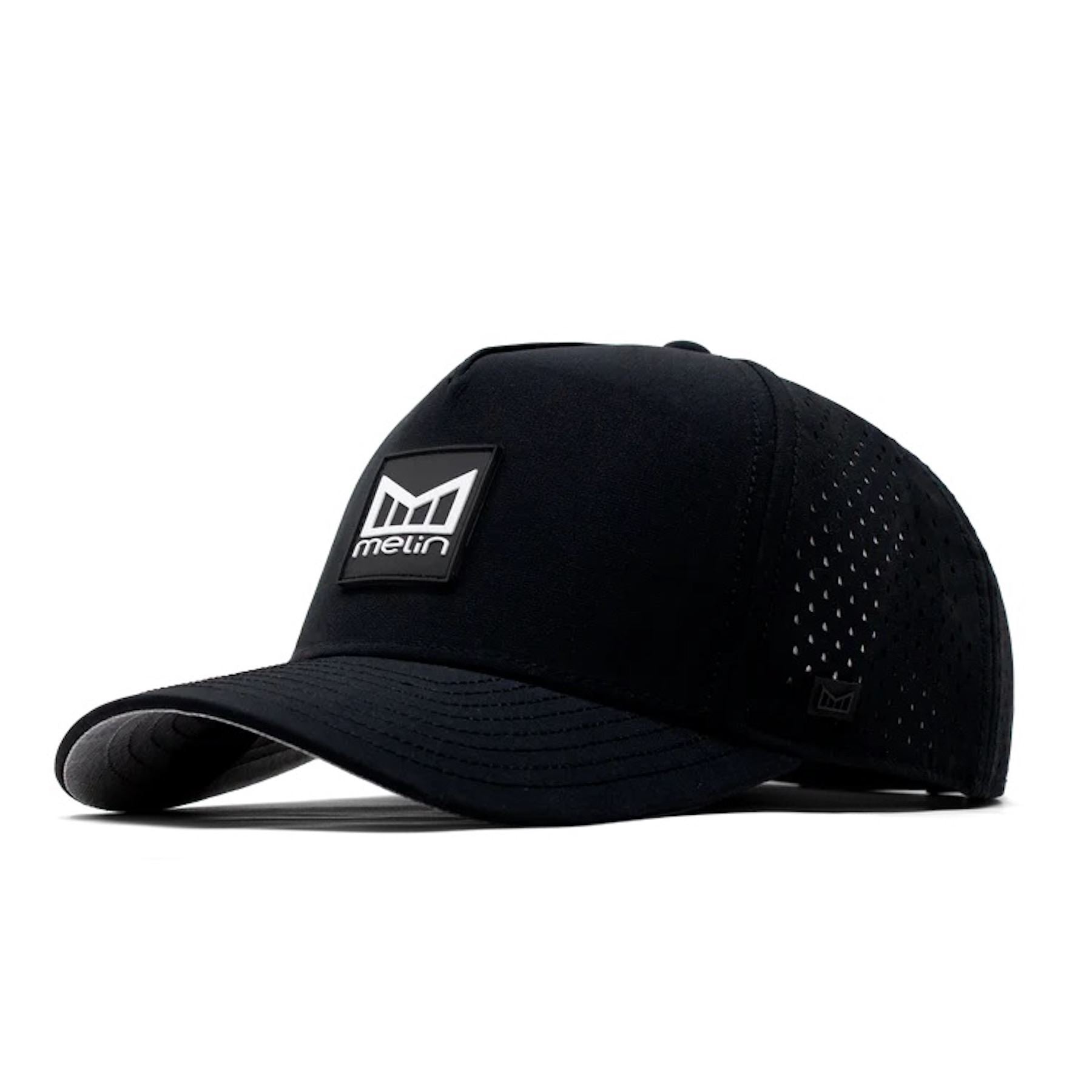 Hydro Odyssey Stacked Cap Black