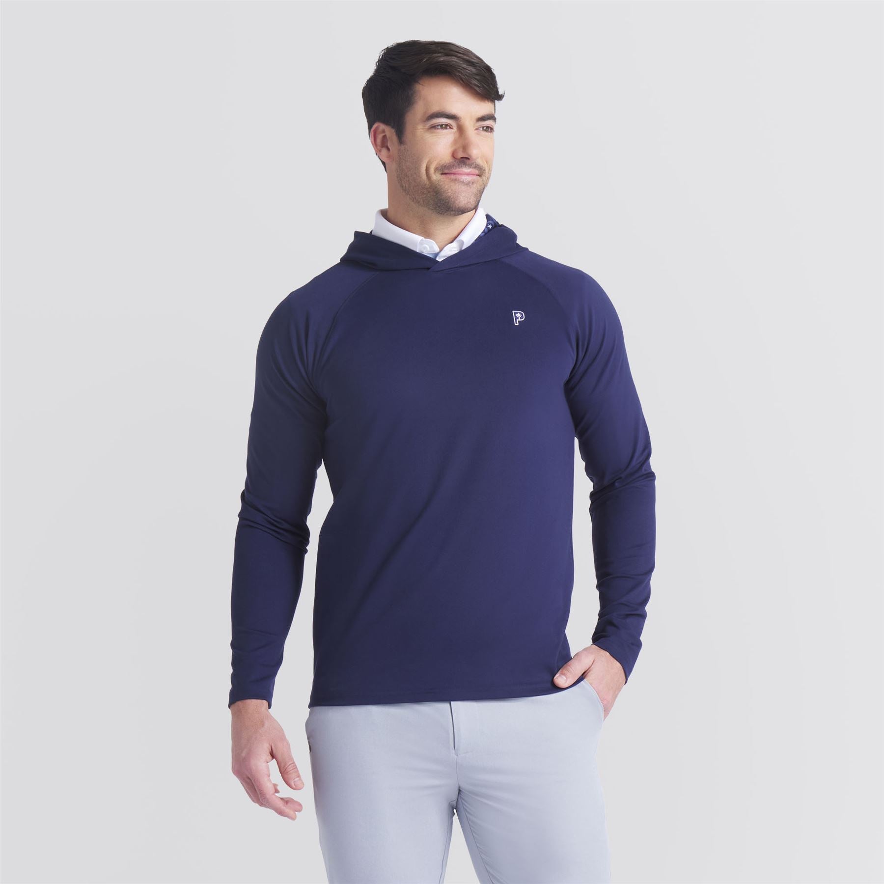 x PTC Cloudspun Tech Hoodie Deep Navy