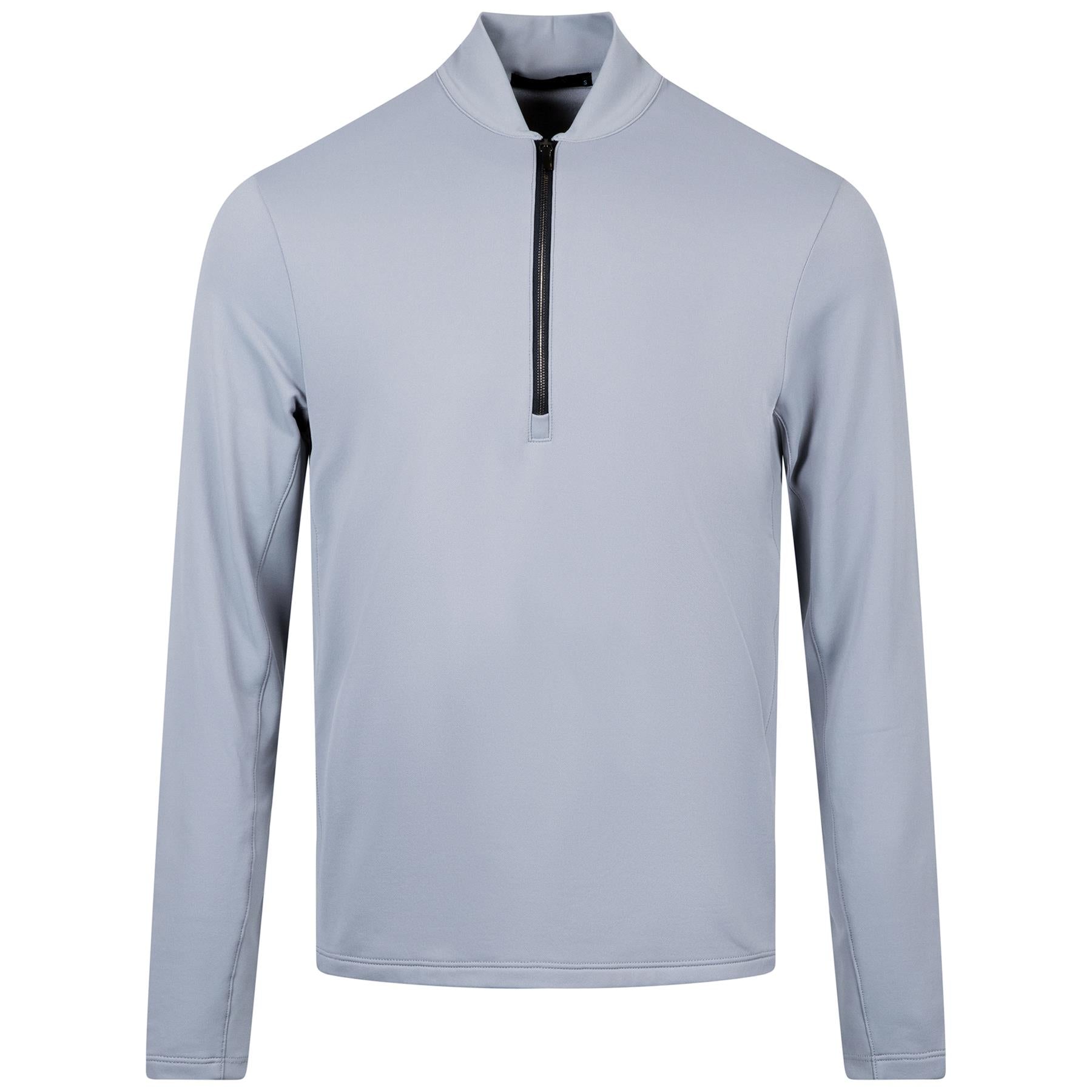 Siasconset Quarter Zip Mid Layer Moonstone