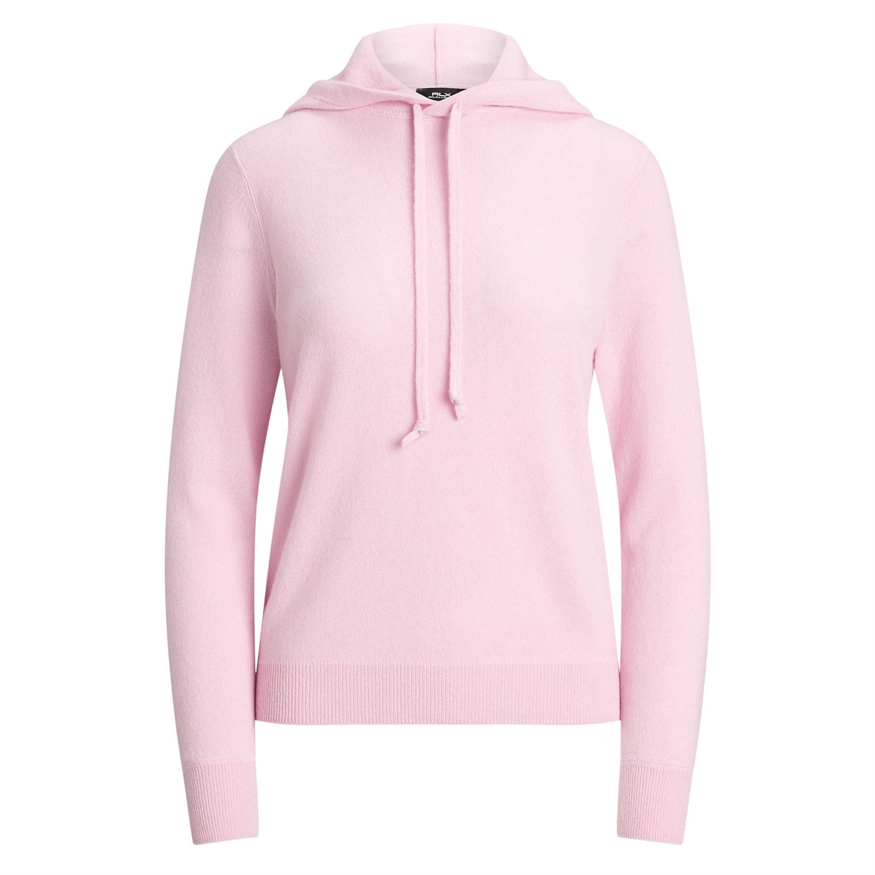 Womens RLX Cashmere Hoodie Garden Pink