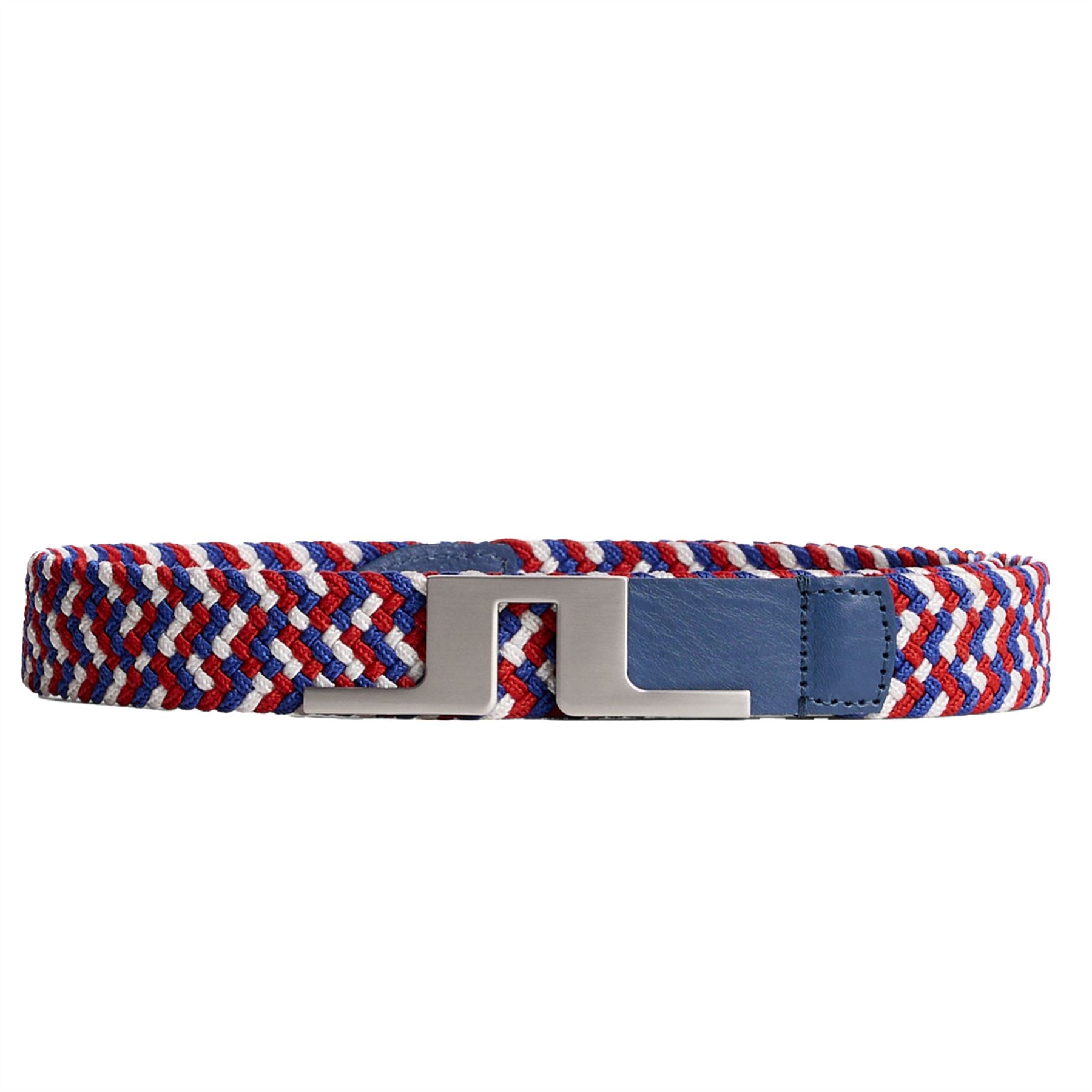 Womens Lykke Braided Elastic Belt US Golf Red