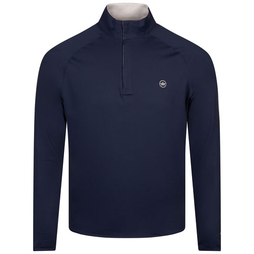 Stealth Performance Quarter Zip Navy
