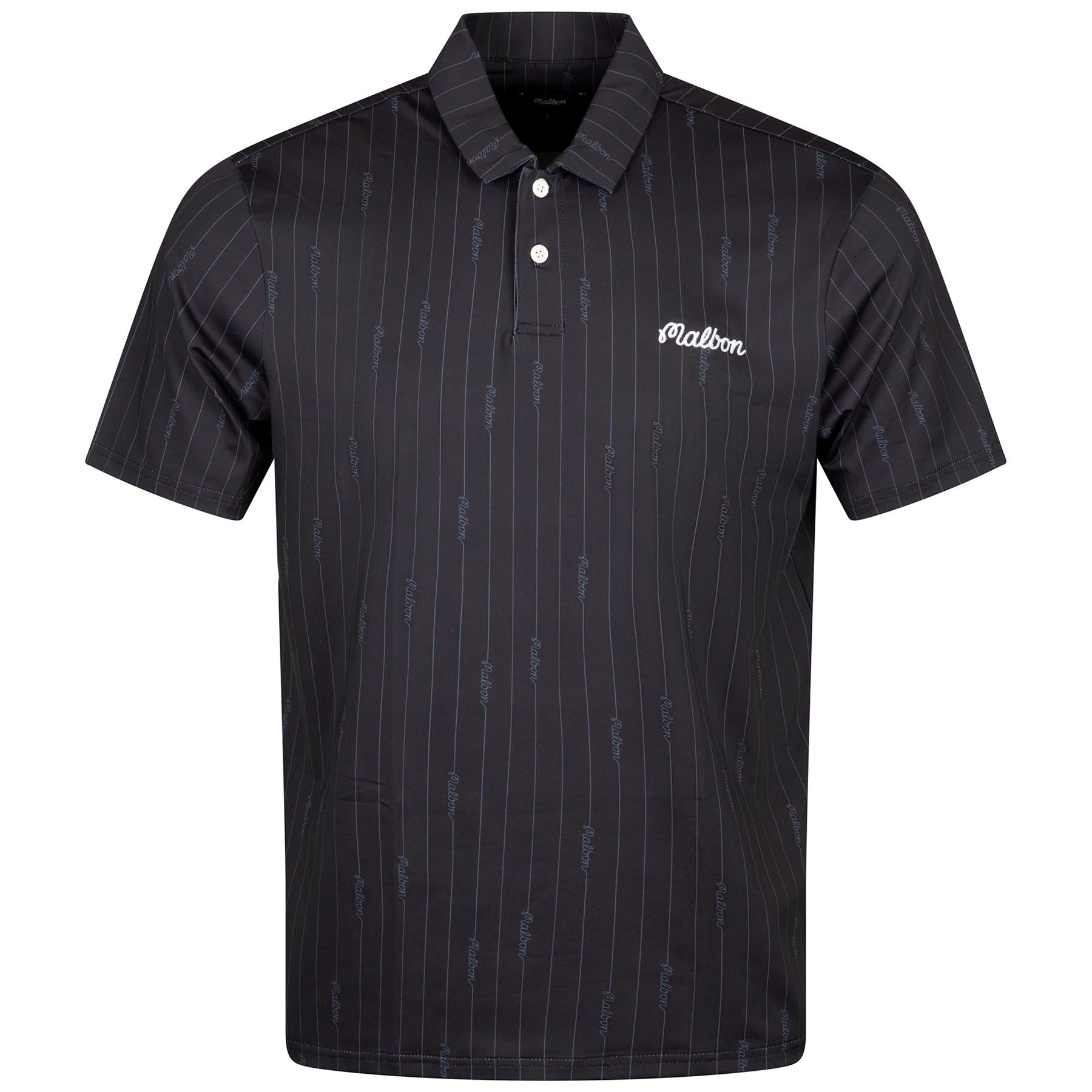 Evergreen Performance Pique Polo Black/Cool Gray