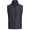 Hybrid Full Zip Vest Polo Black
