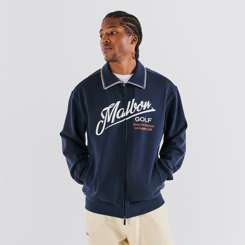 Maxwell Full Zip Sweater Navy