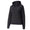 Womens Hooded Cloudspun Quarter Zip Puma Black Heather