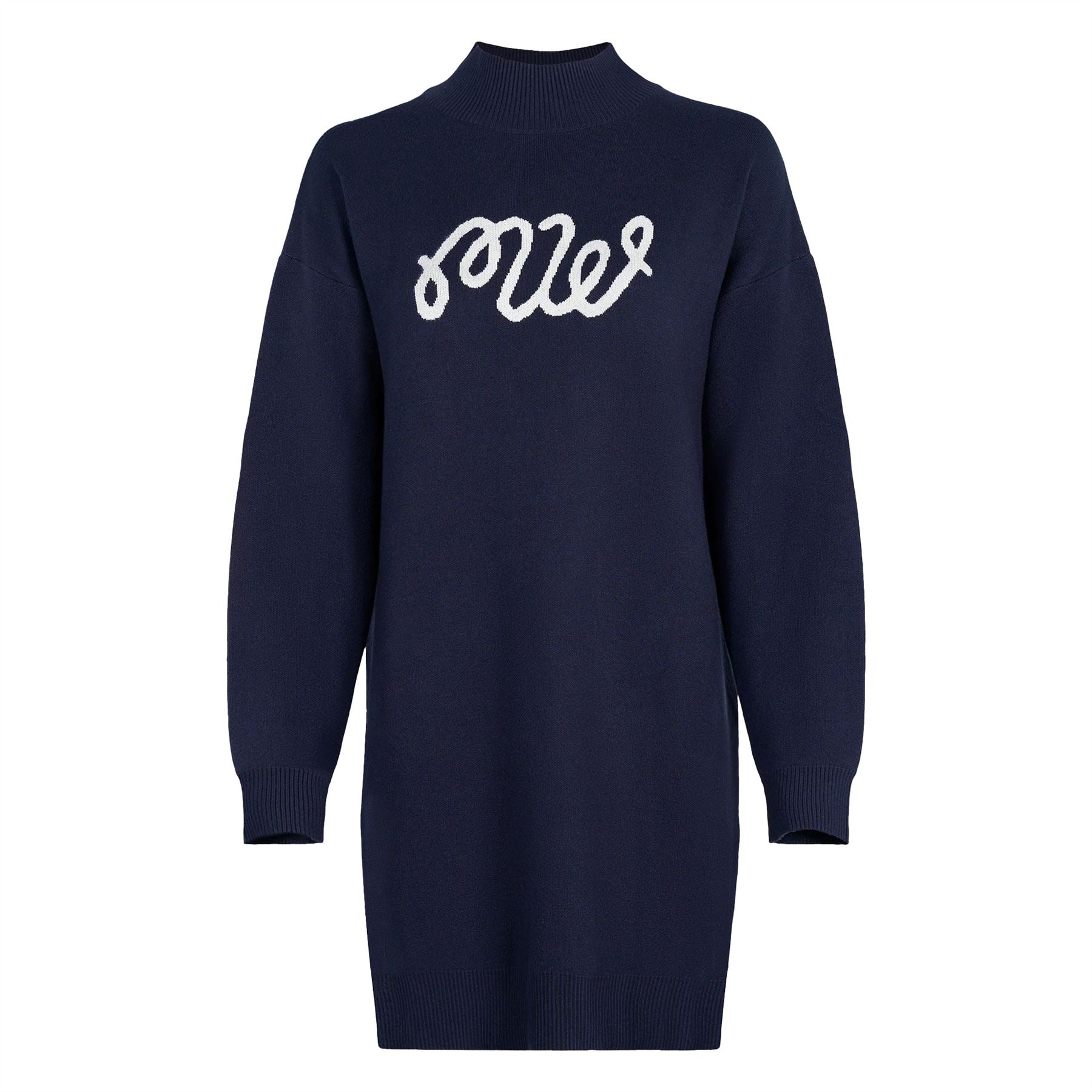 Womens Collette Dress Navy