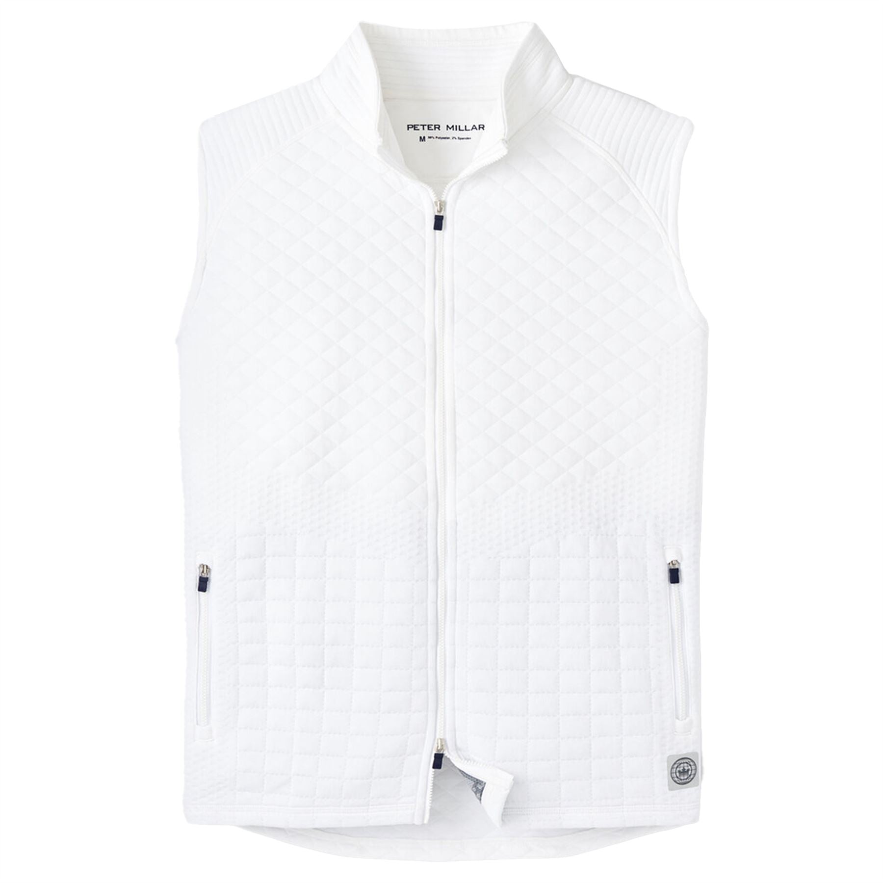 Orion Performance Quilted Vest White