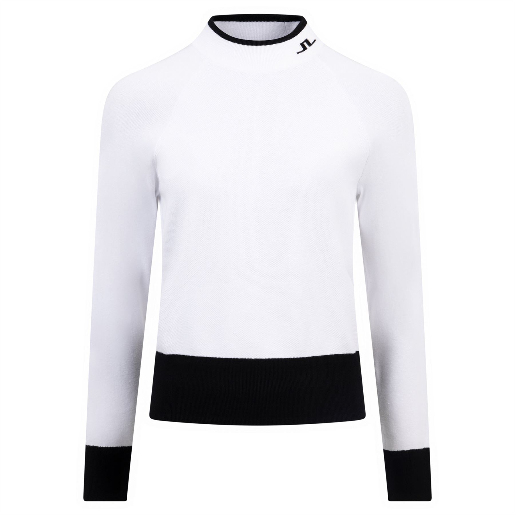 Womens Zoe Poly Blend Knitted Sweater White