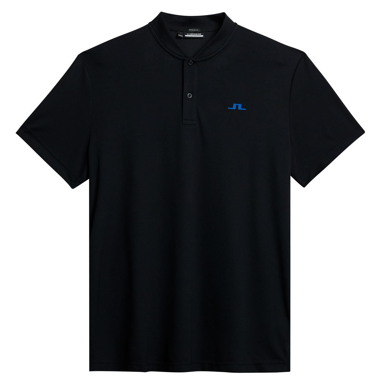 Bode Regular Fit Light Vent Polo Black