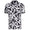 Contrast Palm Tech Pique Polo Onyx