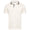 Dominic Border Stripe Polo White Sand
