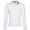 Womens Contrast Rib Collar Silky Tech Nylon LS Polo Snow