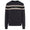 Cassius Knit Sweatshirt Navy