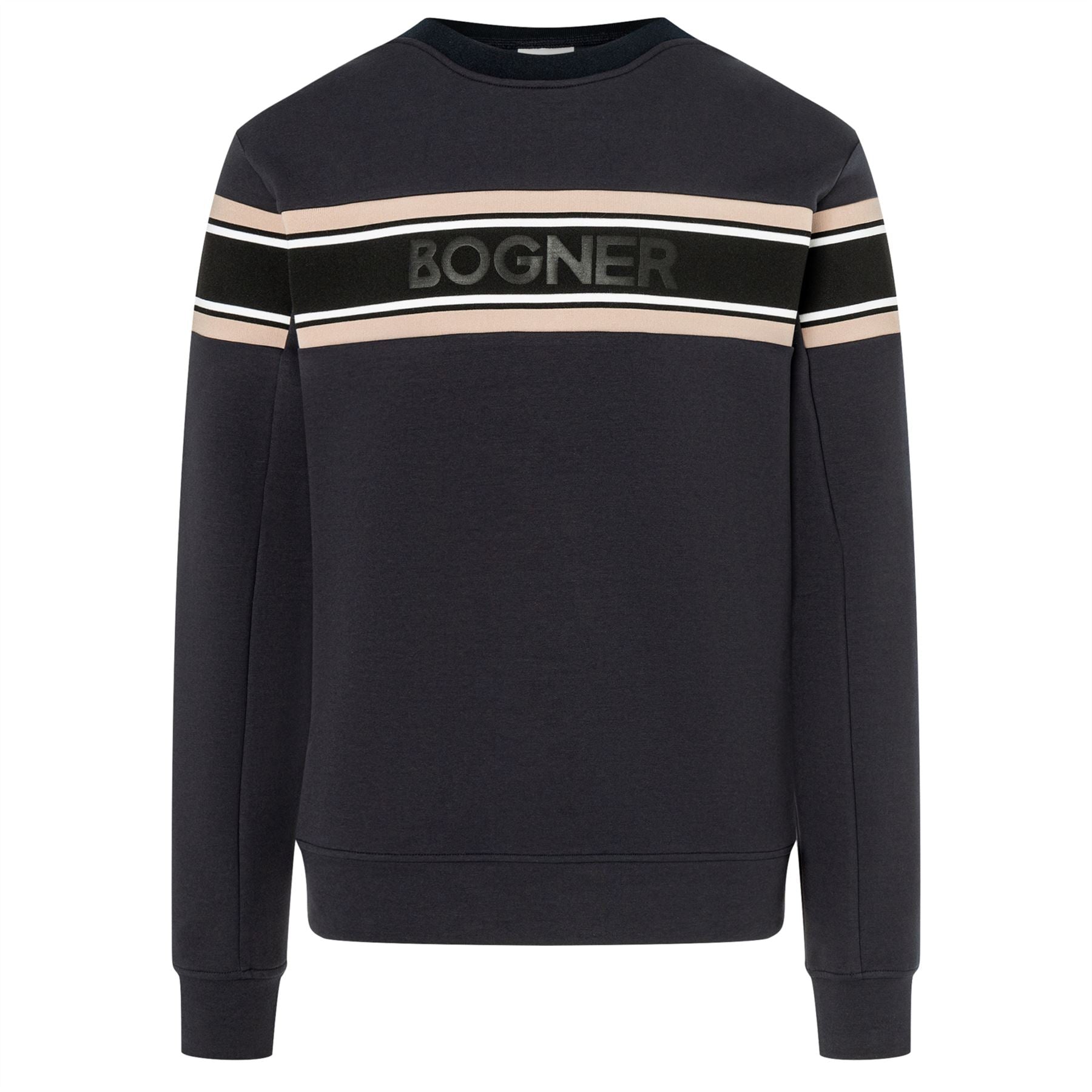 Cassius Knit Sweatshirt Navy