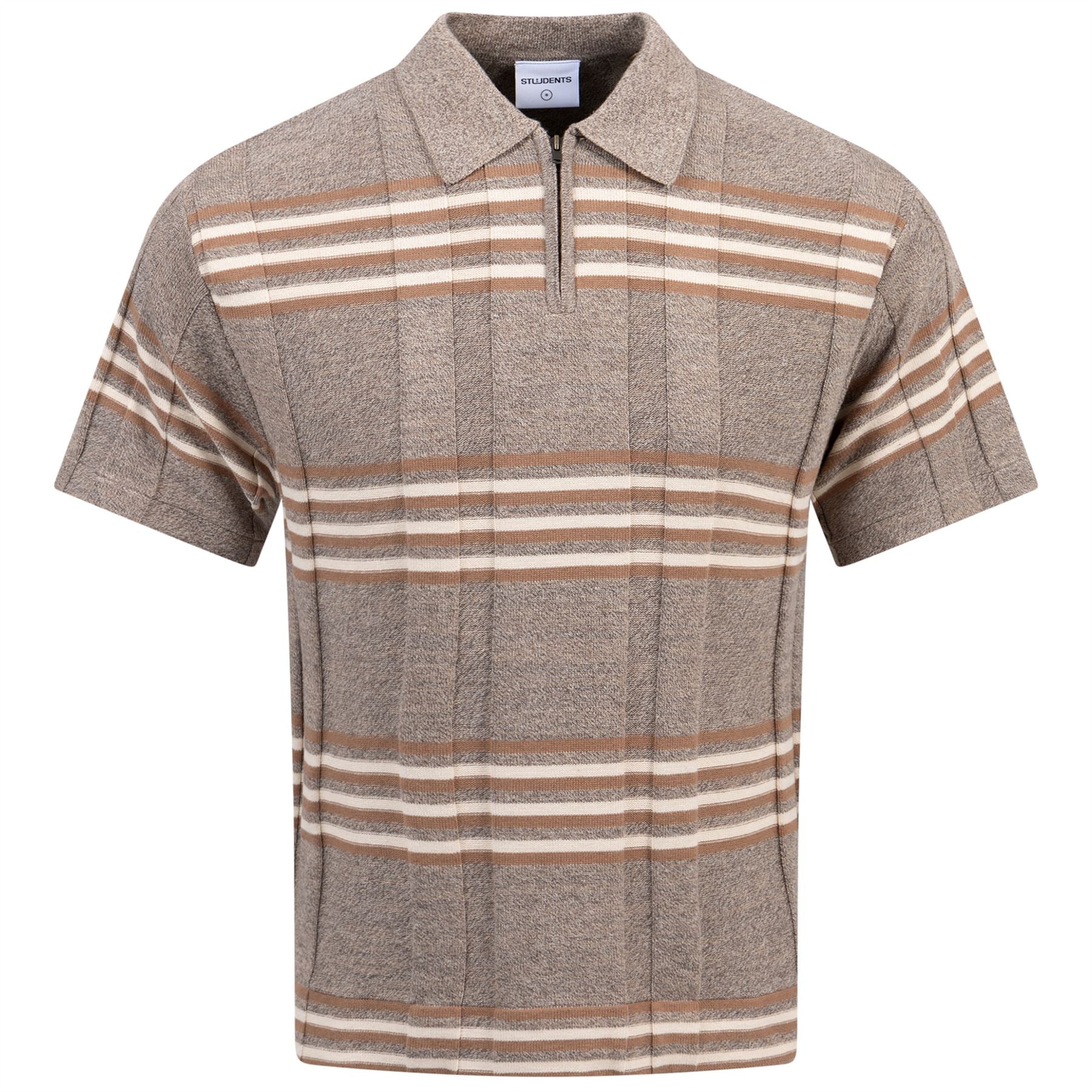 Jarvis Polo Sweater Tan