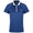 Womens Tailored Fit Quarter Zip Polo Shirt Beach Royal Multi