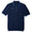 Union Recycled Rib Stripe Polo Navy