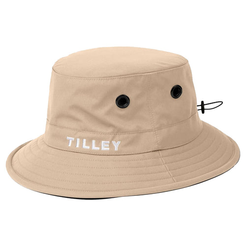 Womens Golf Bucket Hat Light Tan