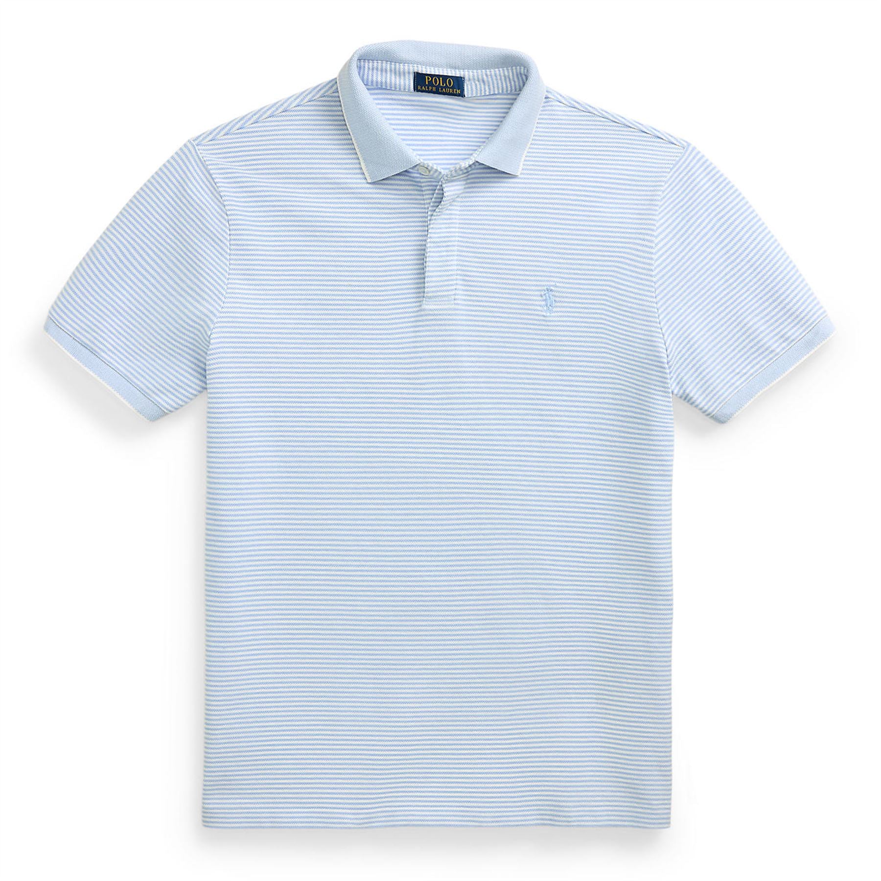Polo Golf Classic Fit Stretch Oxford Mesh Polo Office Blue/White