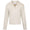 Womens Polo V-Neck Top Silver Birch
