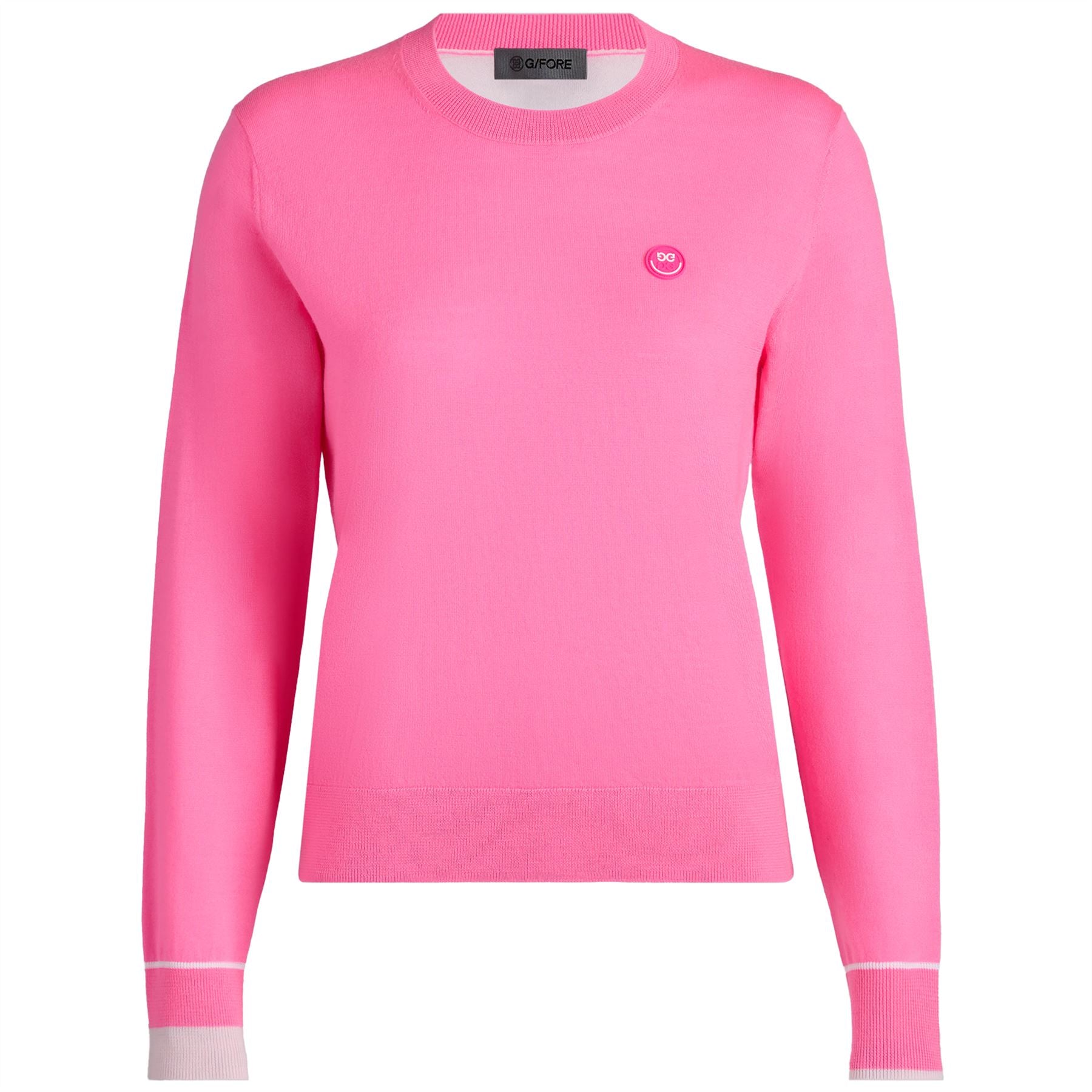 Womens Happy G's Merino Wool Sweater Knockout Pink