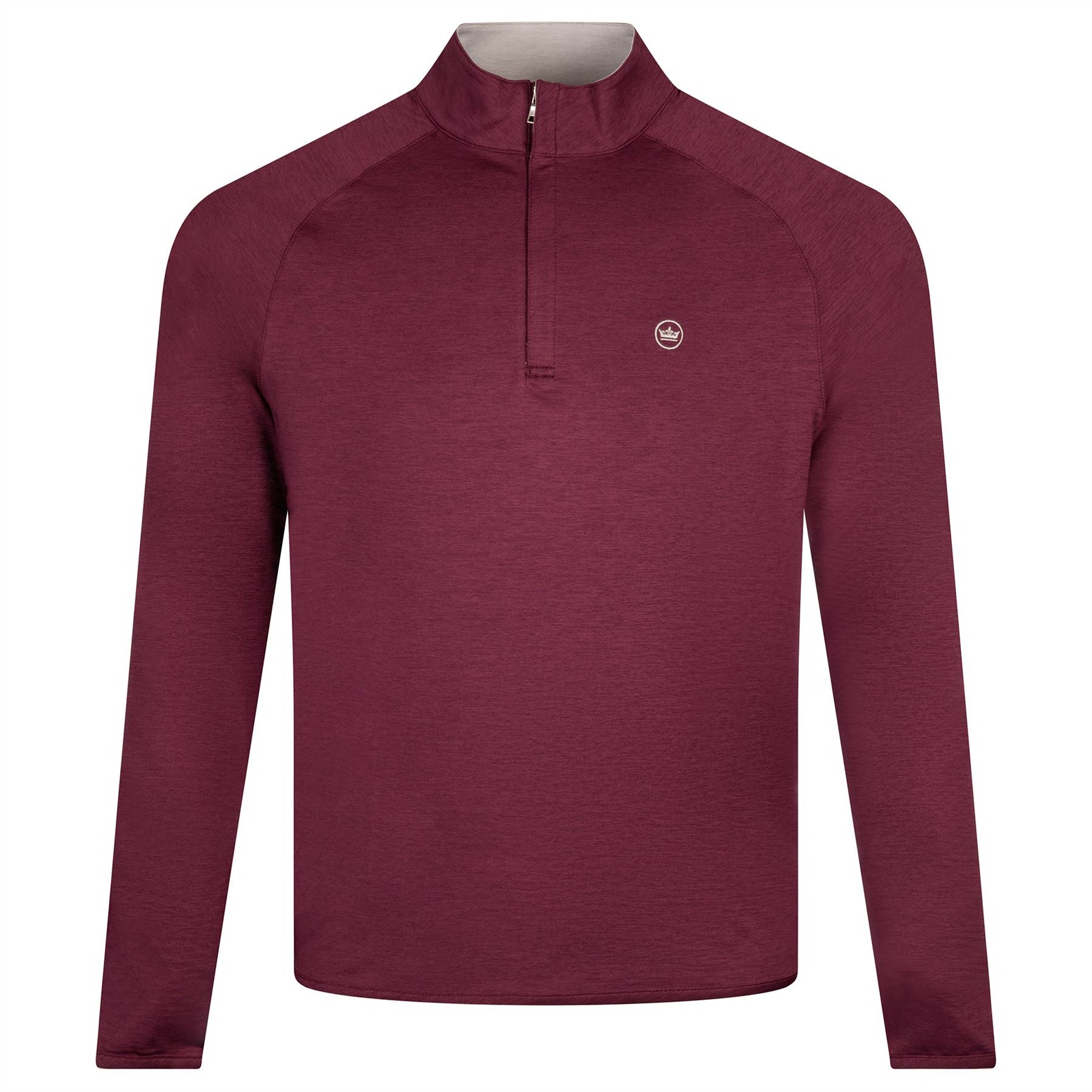 Stealth Performance Quarter Zip Merlot