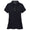 Womens Button Polo Black