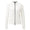 Womens Ayla Full Zip Jacket Off White