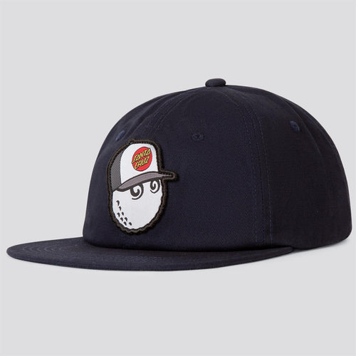 x Santa Cruz Snapback Cap Navy