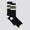 Womens Spencer Socks Black/Egret