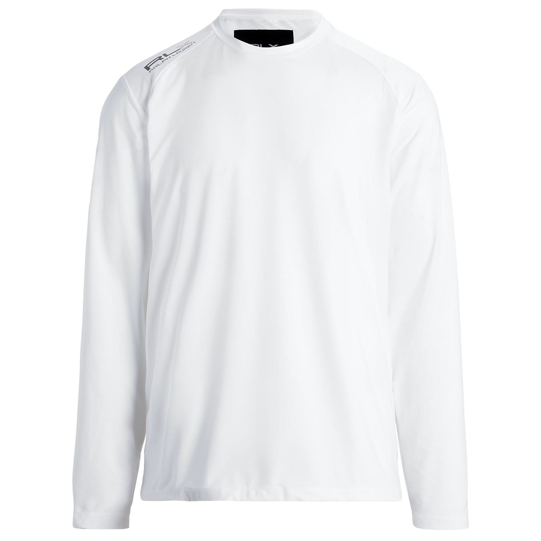 RLX Micro Mesh Pullover Ceramic White