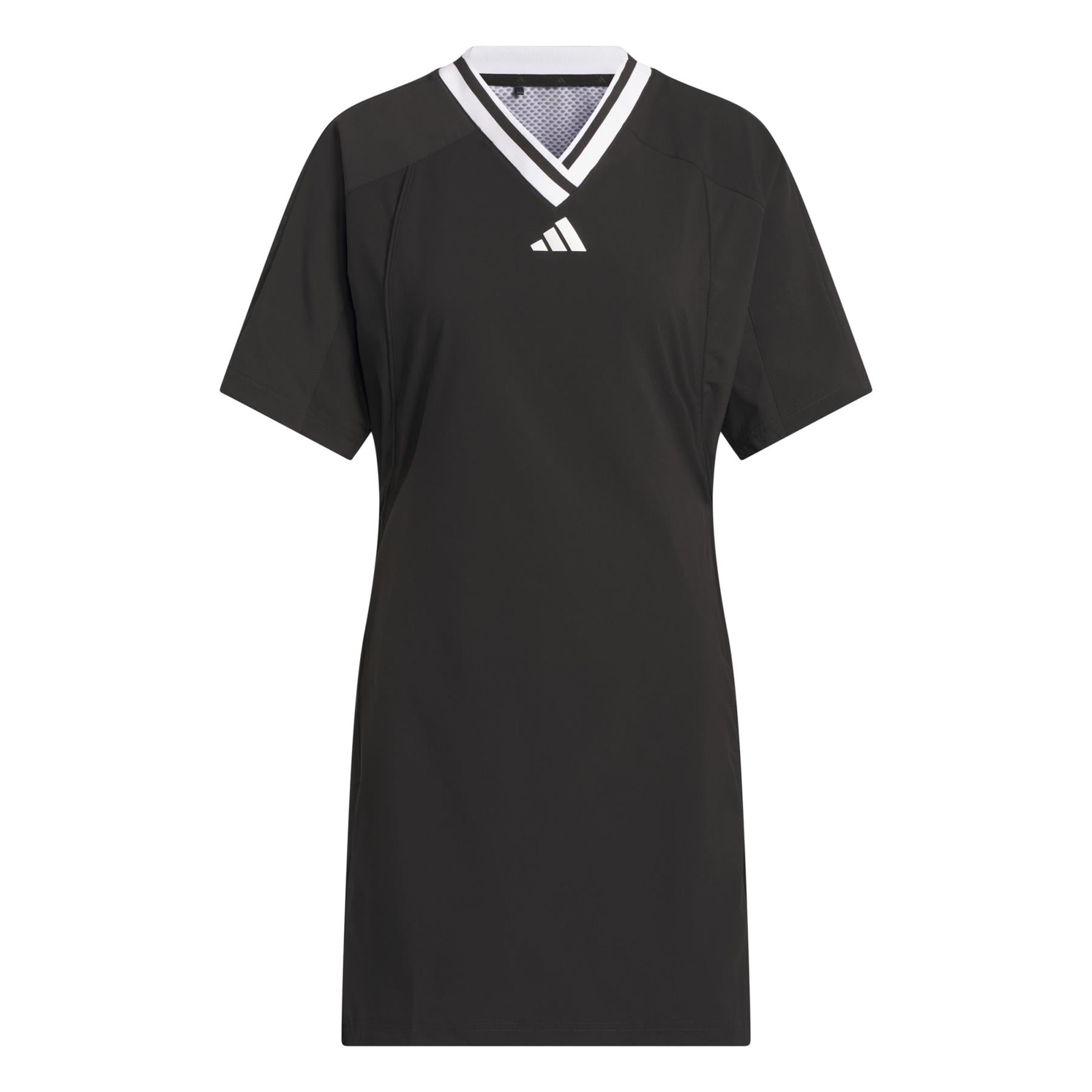 Womens Beyond The Course V-Neck Dress Black