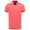 Tailored Fit Stretch Mesh Polo Shirt Peaceful Coral Multi