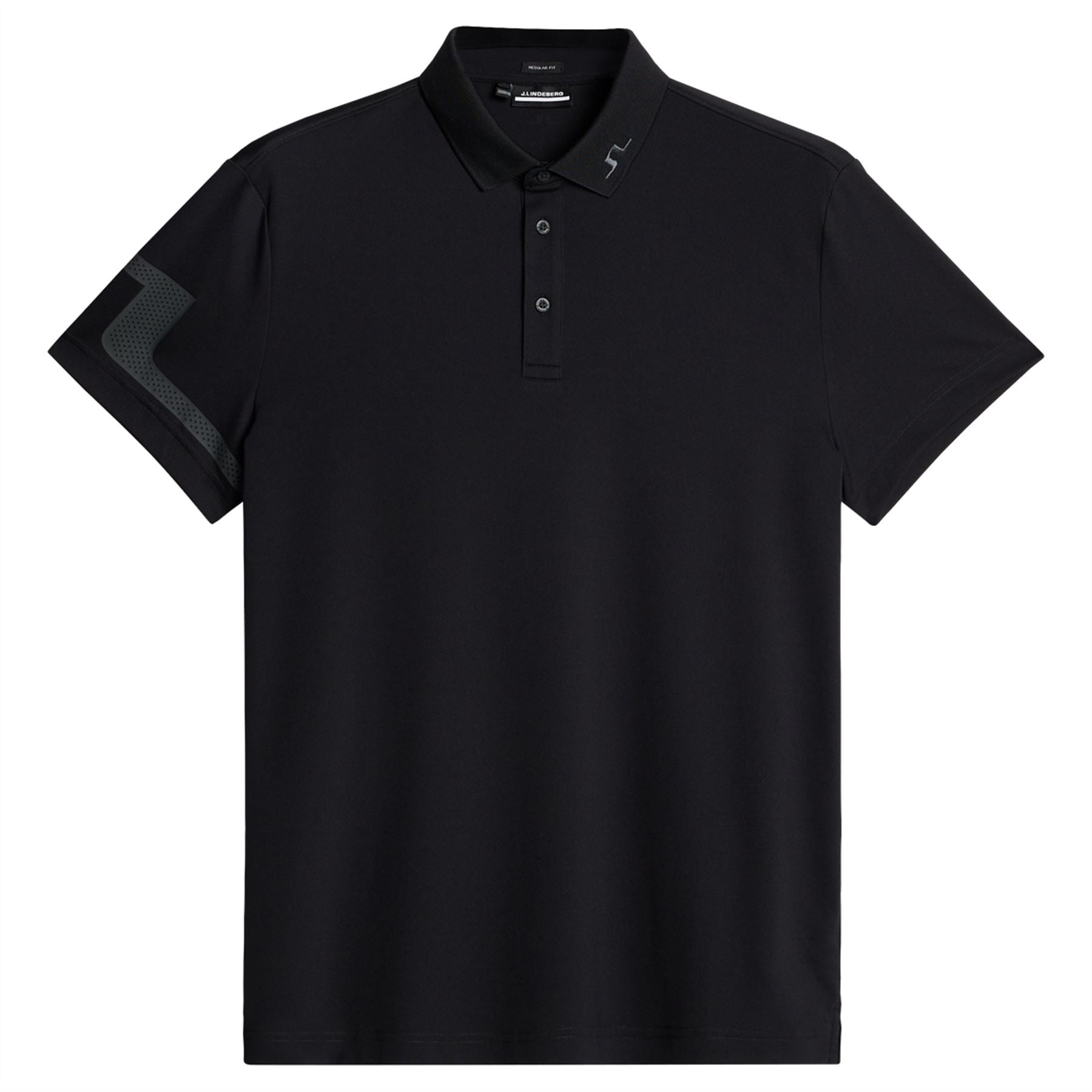 Heath Regular Fit Polo Black