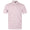 The Maxwell Knit Polo Heathered Port/White