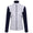 Womens Retention Hybrid Jacket White/Atlanta Blue